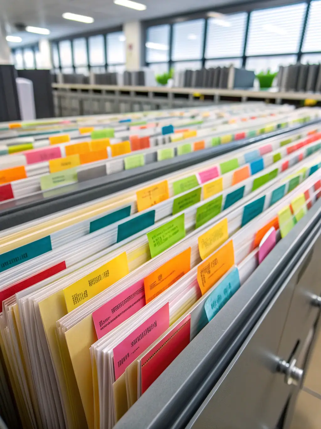 A neatly organized folder containing documented work, including photos, testing results, and closeout reports from a DataTel 360 Tech project.